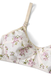Women's Derby Floral Cotton Bra