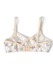 Women's Derby Floral Cotton Bra