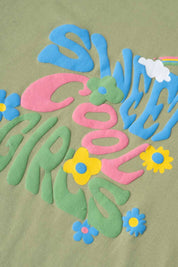 Cutie Girl's Puff Print Tee Shirt