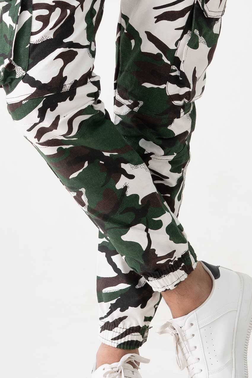 Green & White