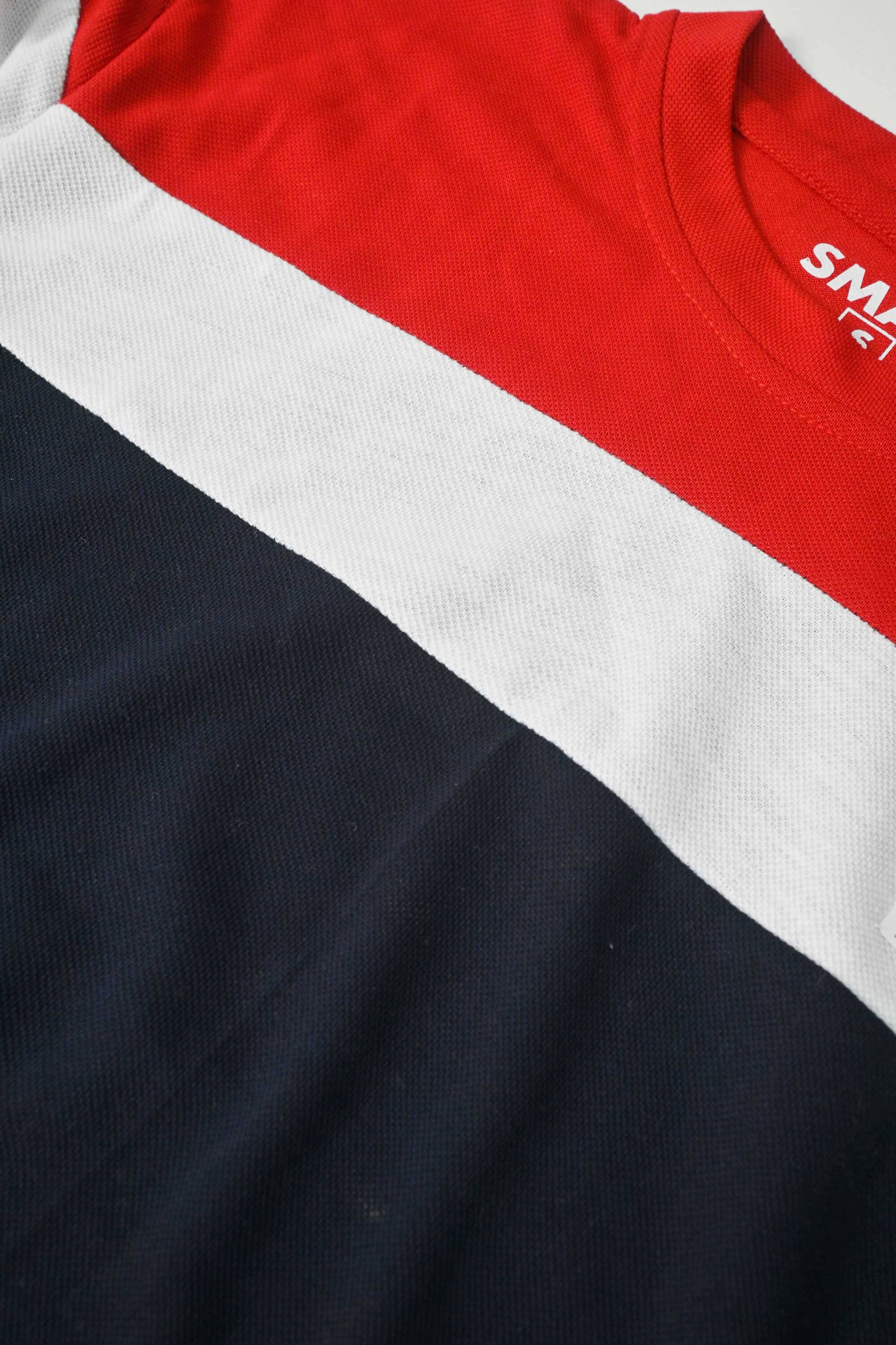 Navy & Red