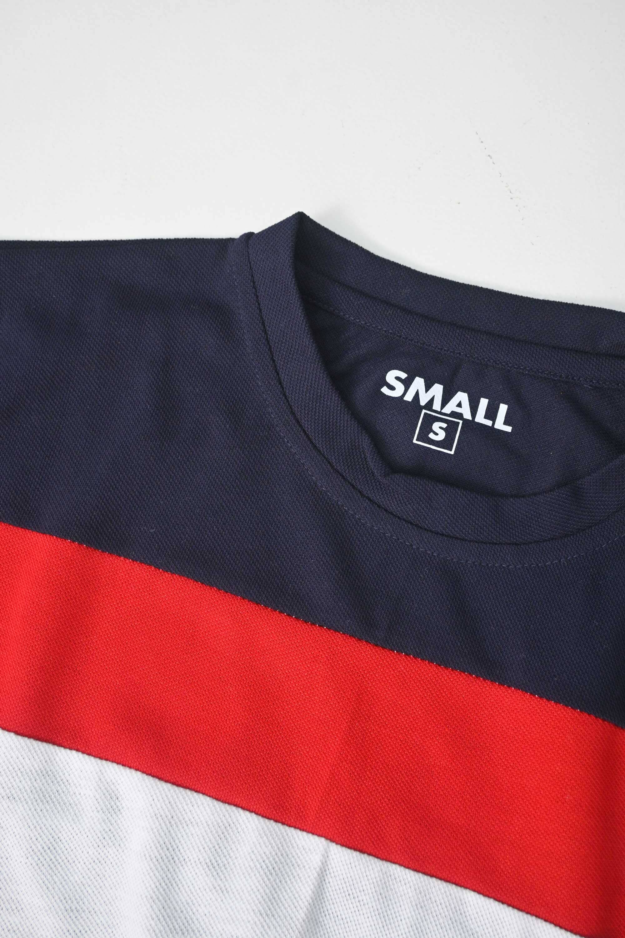 Navy & Red