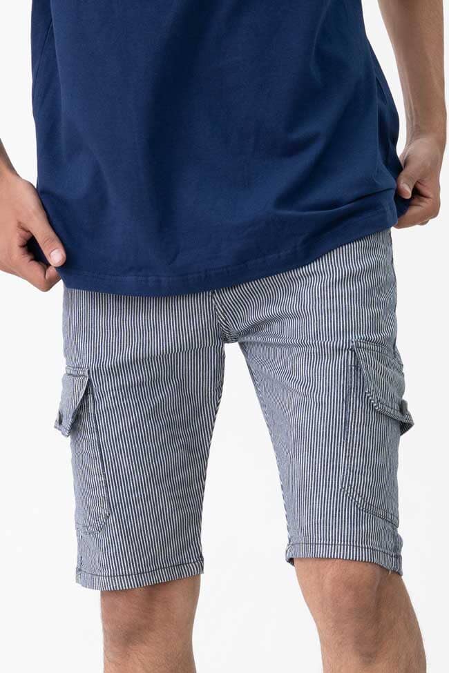 Navy & White