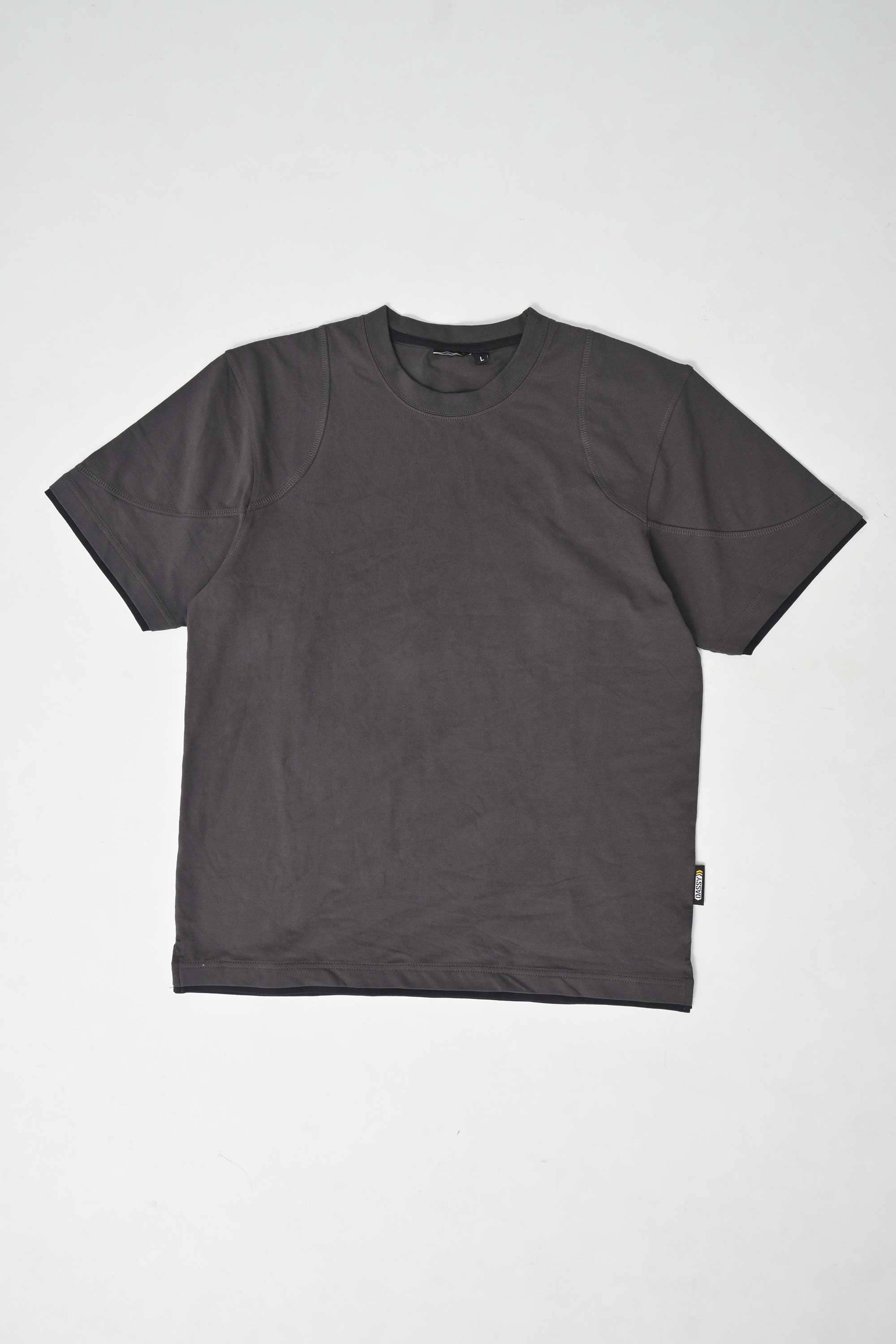 Cut Label Men's Edmonton Crew Neck Tee Shirt Men's Tee Shirt ST Graphite S 