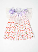 CO Girl's Butterfly Printed Frock
