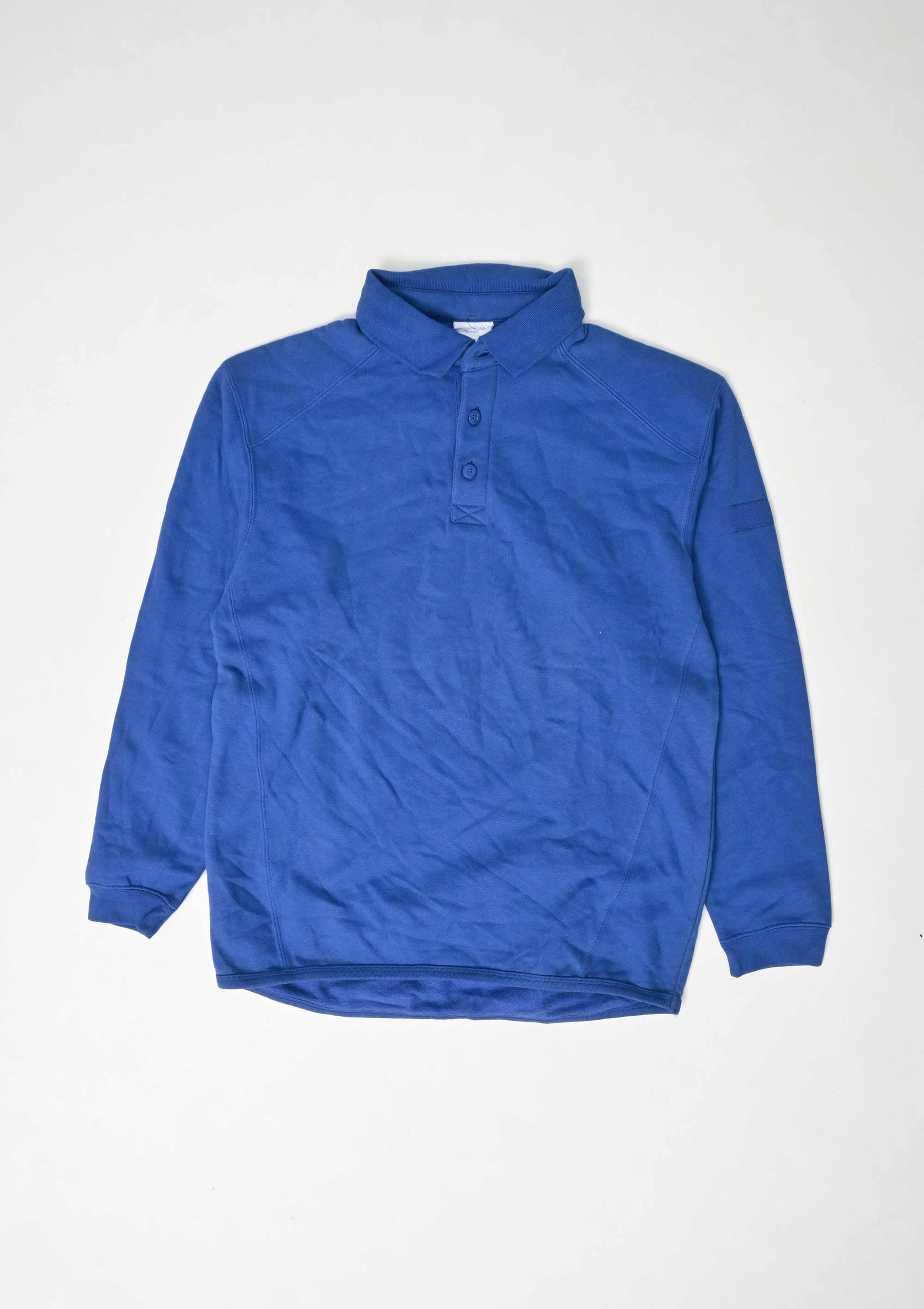 Tricorp Men's Long Sleeves Polo Sweater Men's Sweat Shirt ST Royal XS 