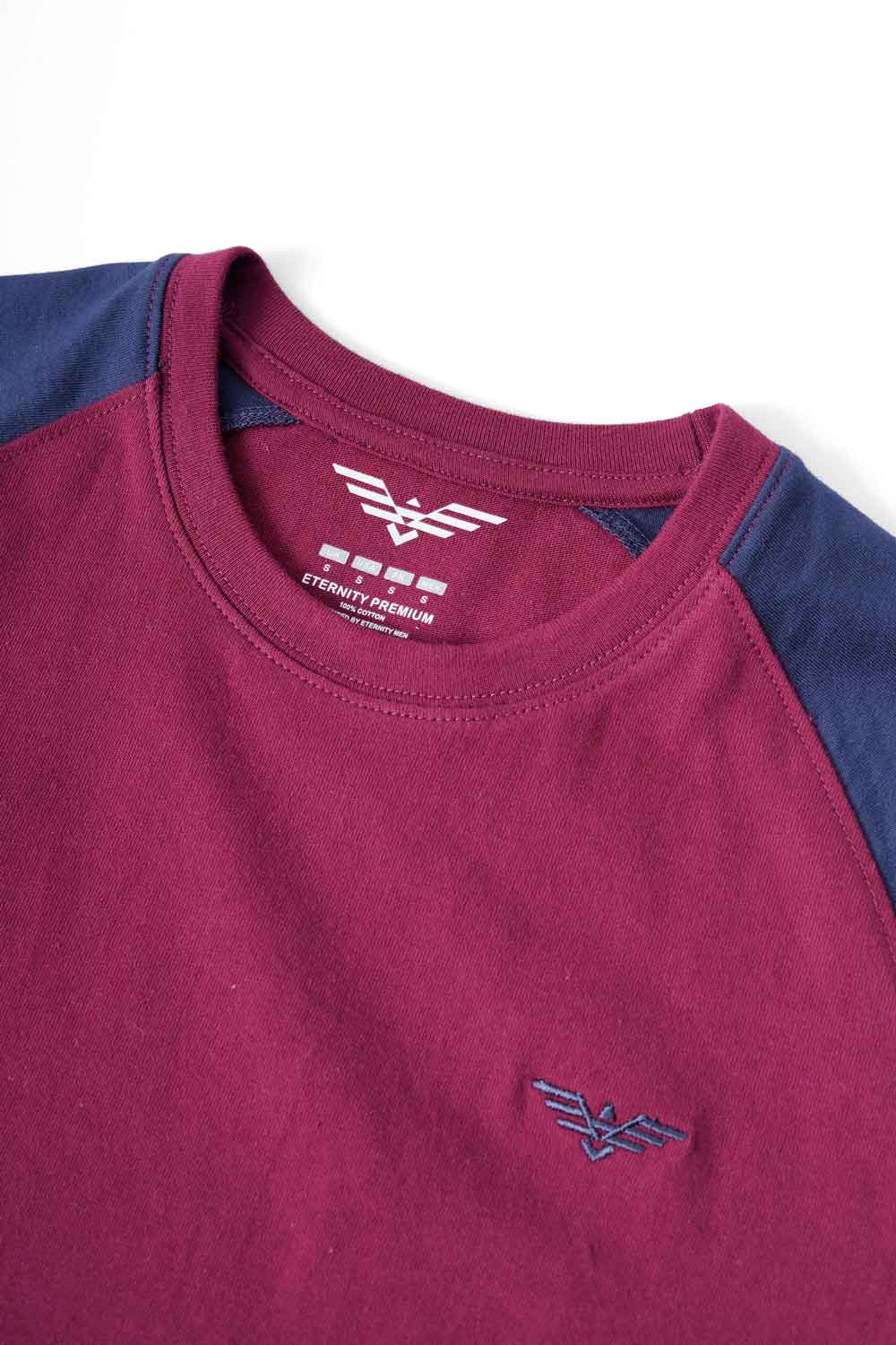 Burgundy & Navy