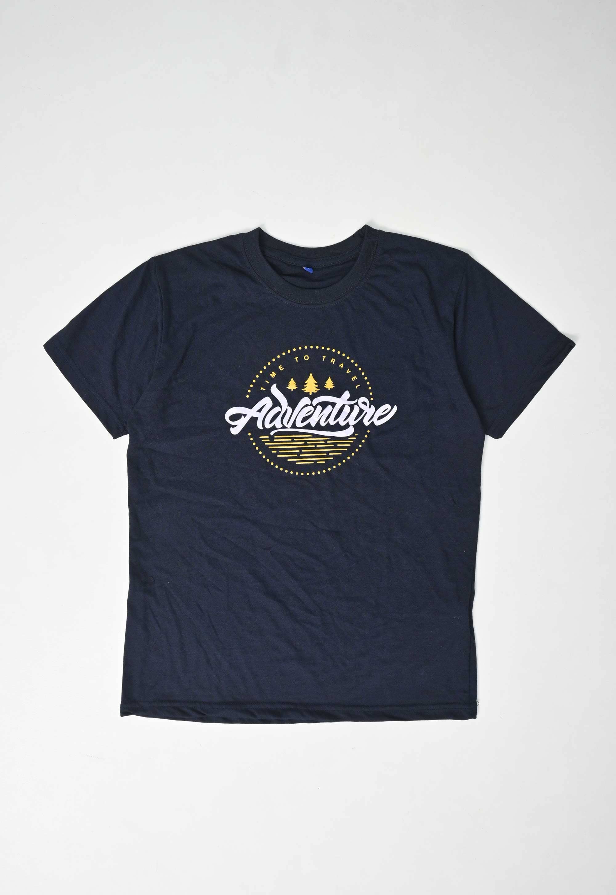 Men's Adventure Printed Classic Tee Shirt Men's Tee Shirt ST Navy S 