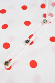 Hud Hud Women's V Neck Style Stitched Kurti Women's Kurti MHJ 