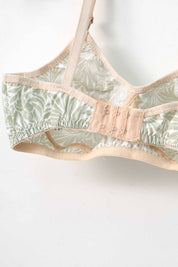 Women's Contrast Straps Cotton Bra