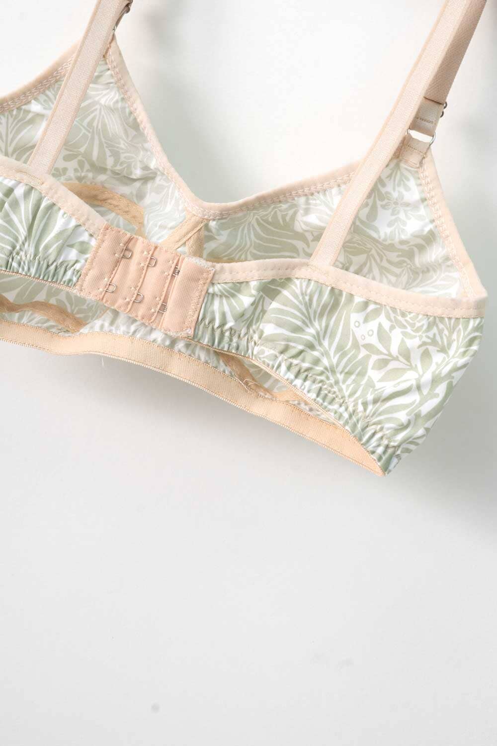 Women's Contrast Straps Cotton Bra