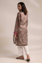 East West Women’s Pearl Placket Style Lawn Kurti