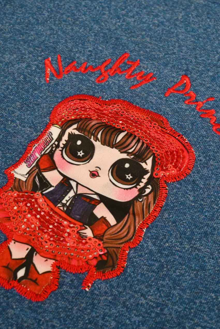 Navy Marl