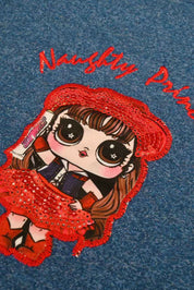 Navy Marl