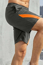 Dark Grey & Orange