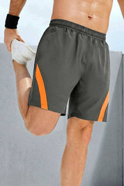 Dark Grey & Orange