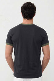 Dark Navy & Olive