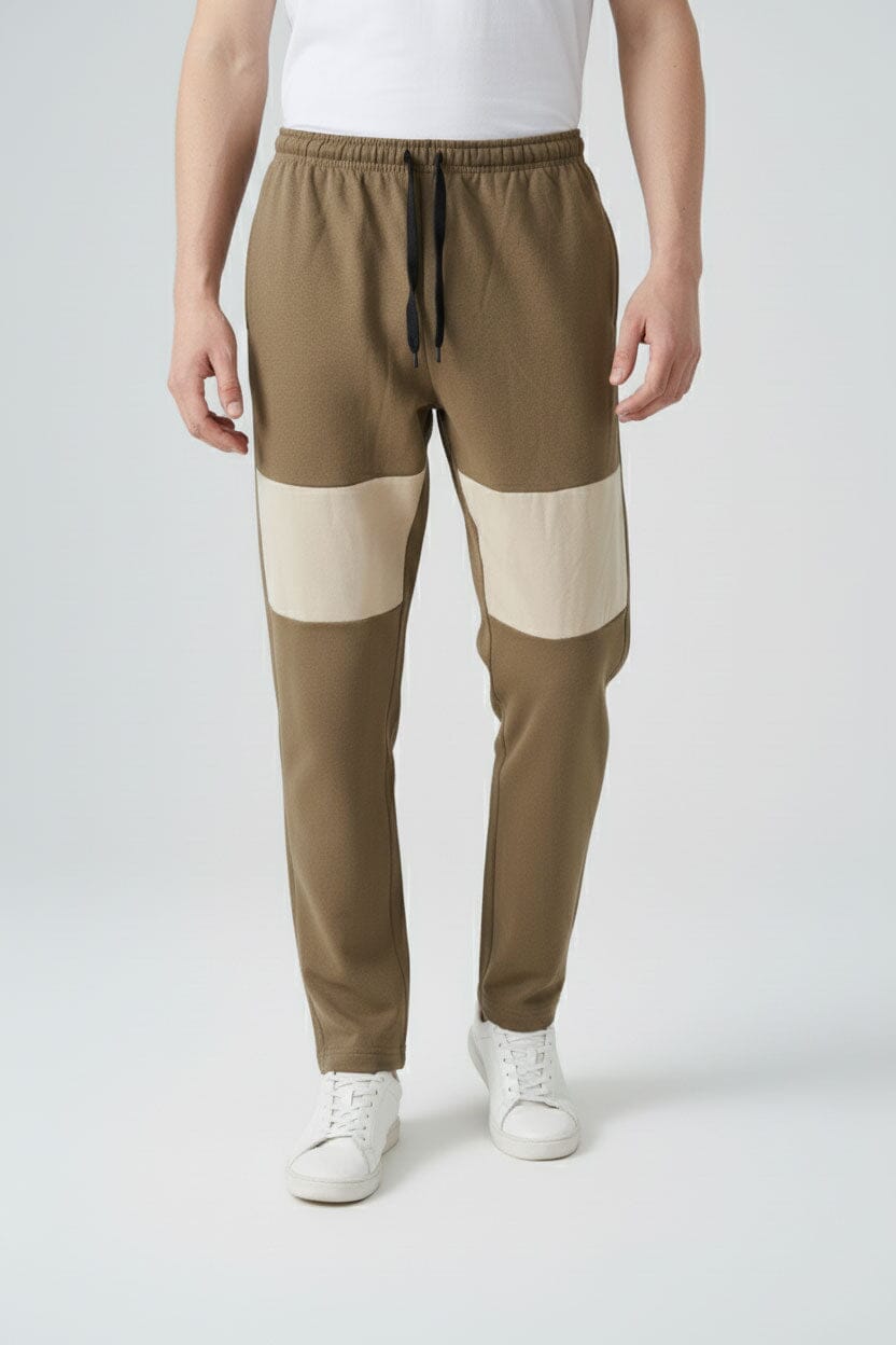 Dark Brown & Beige