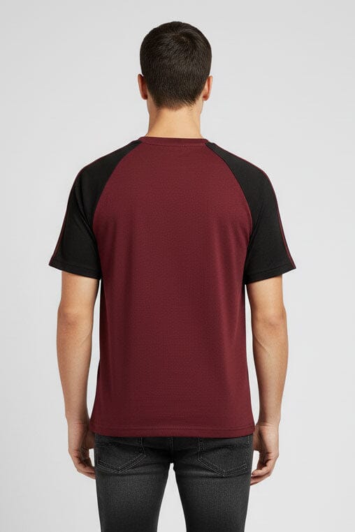 Maroon & Black