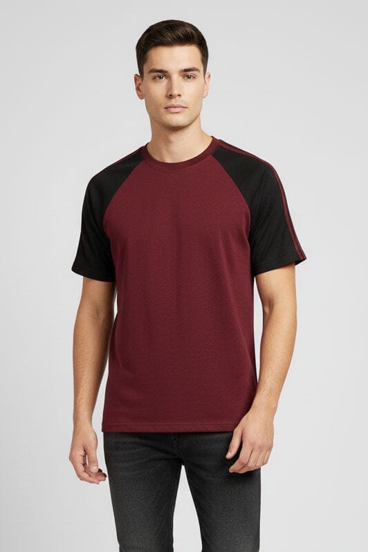 Maroon & Black