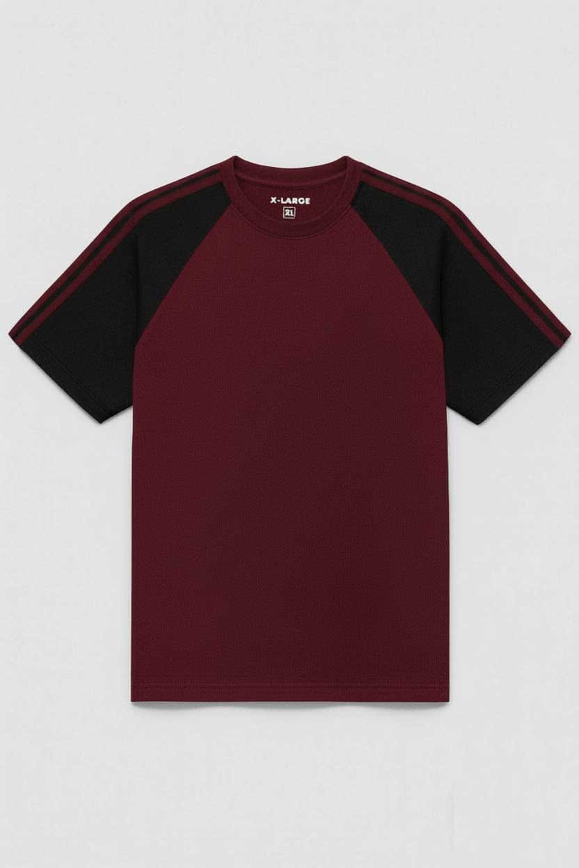 Maroon & Black
