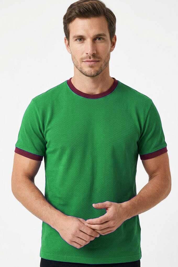 Green & Maroon