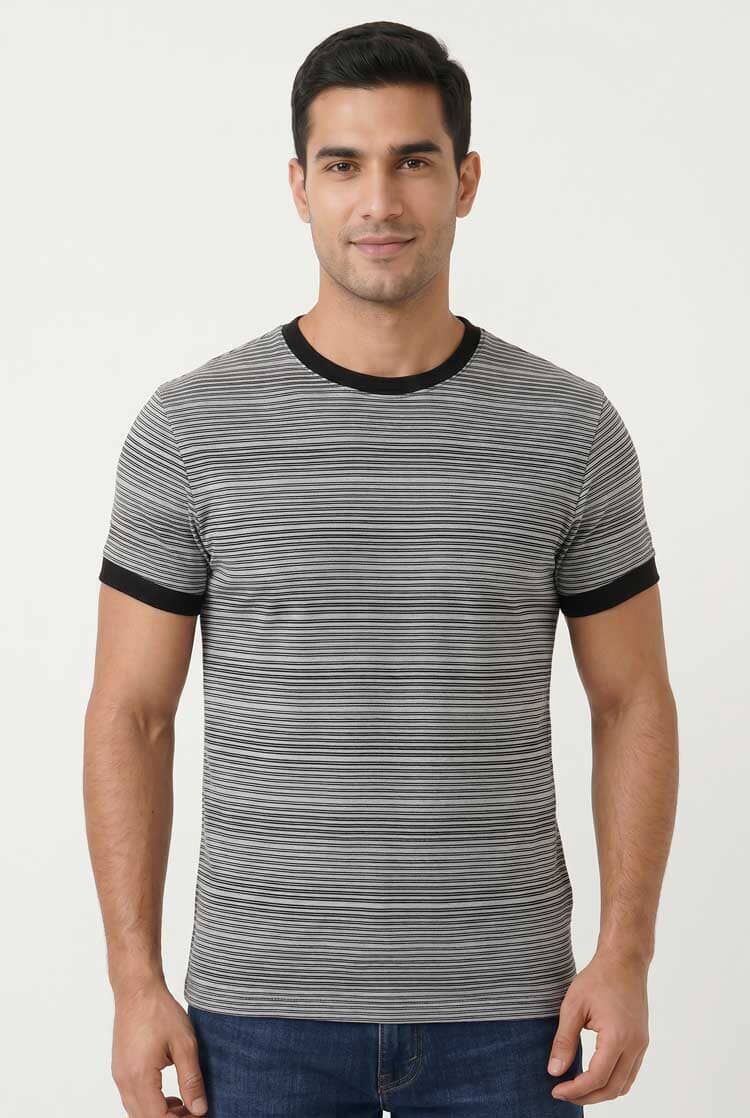 Grey & Black
