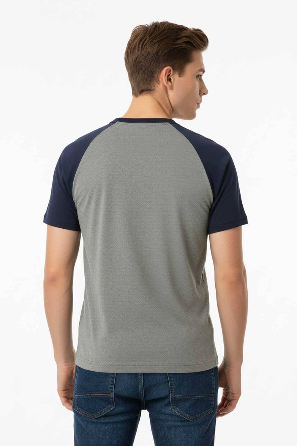 Grey & Navy