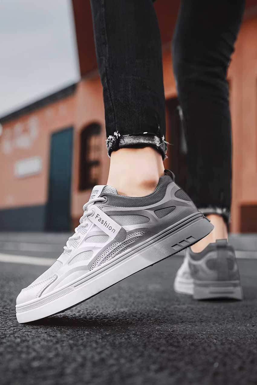 White & Grey