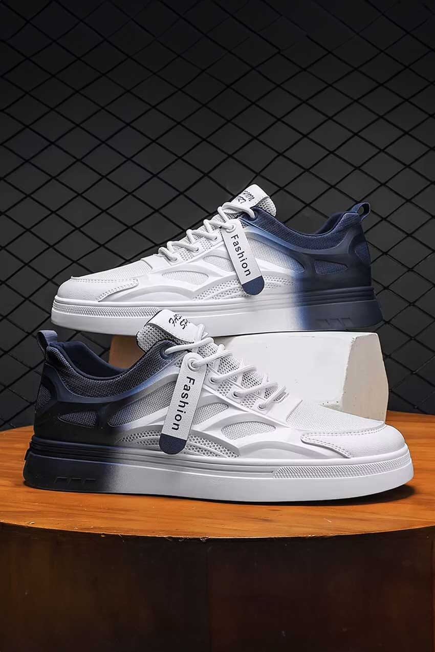 White & Navy