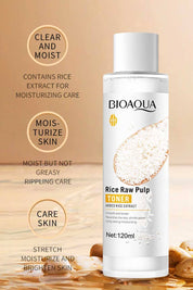 Bioaqua Rice Raw Pulp Face Toner - 120ml