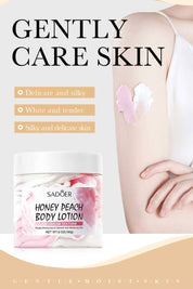Sadoer Honey Peach Ice Cream Texture Body Lotion - 180g