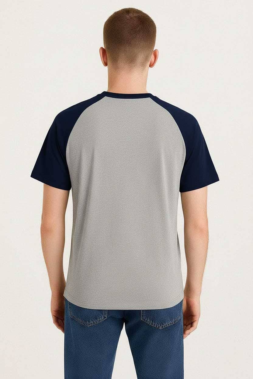 Heather Grey & Navy