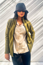 Premium Equestrian Women's Full Sleeves Polar Fleece Jacket Women's Jacket HAS Apparel 
