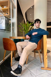 Polo Republica Men's Essentials Raglan Long Sleeve Pique Tee Shirt