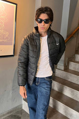 Eternity Men's Logo Embroidered Slim Fit Puffer Jacket