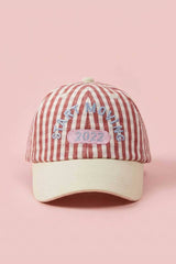 Kid's Start Moving Embroidered P-Cap