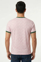 Mauve & Bottle Green
