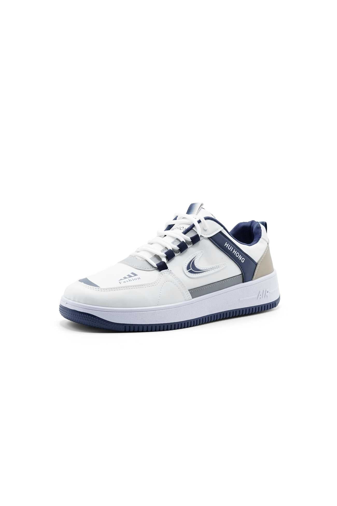 White & Navy