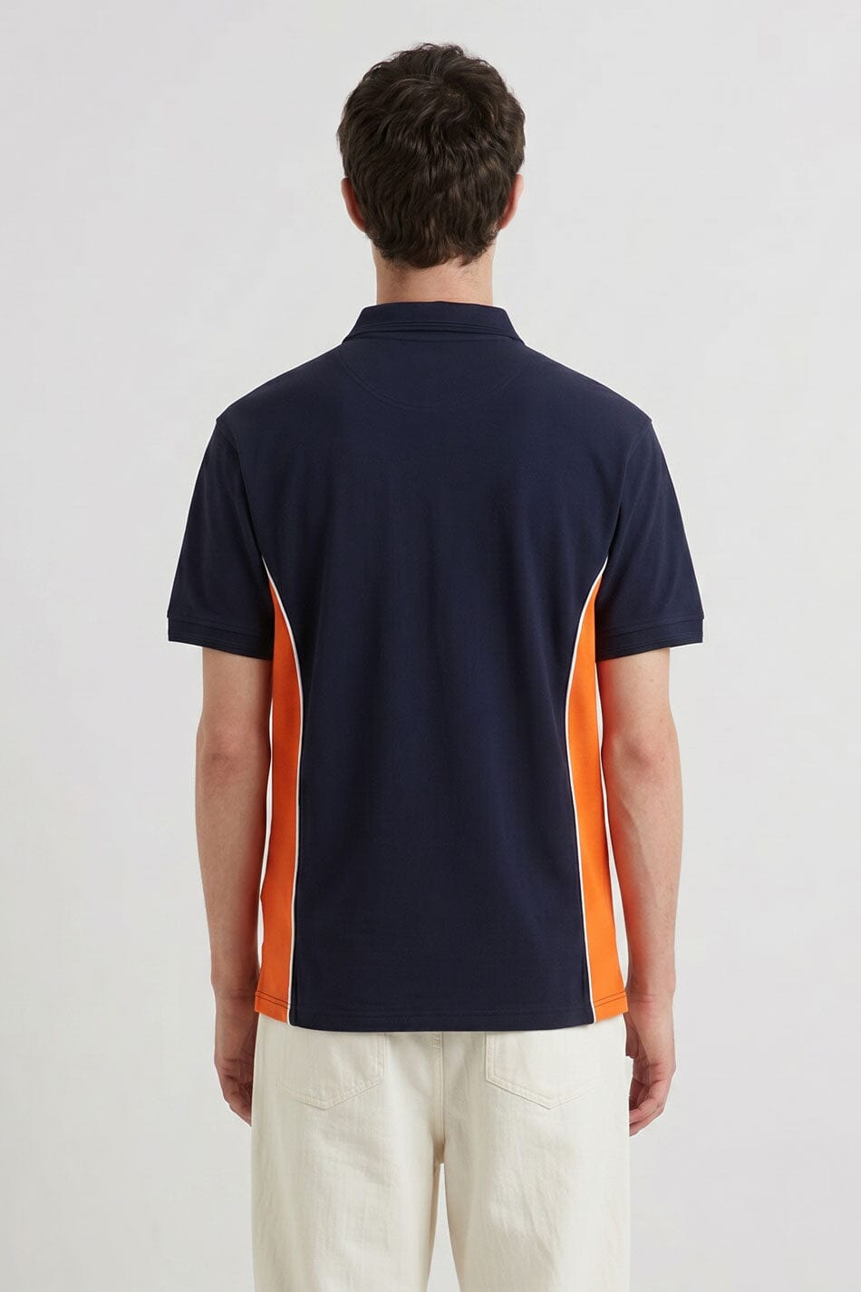Navy & Orange