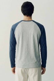 Heather Grey & Navy
