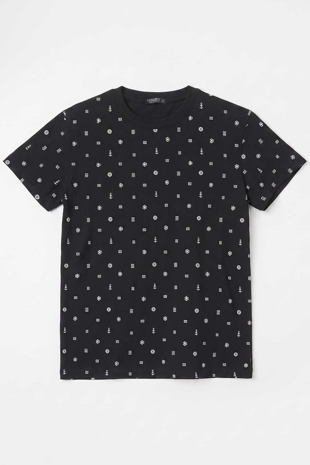 Hangree Men's Printed Tee shirt