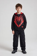 LFT Boy's Spiderman Zipper Hoodie