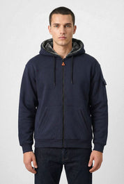 USQUARED Men's Sherpa Minor Fault Zipper Hoodie