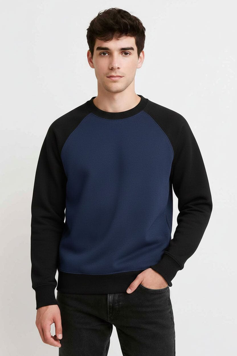 Navy & Black