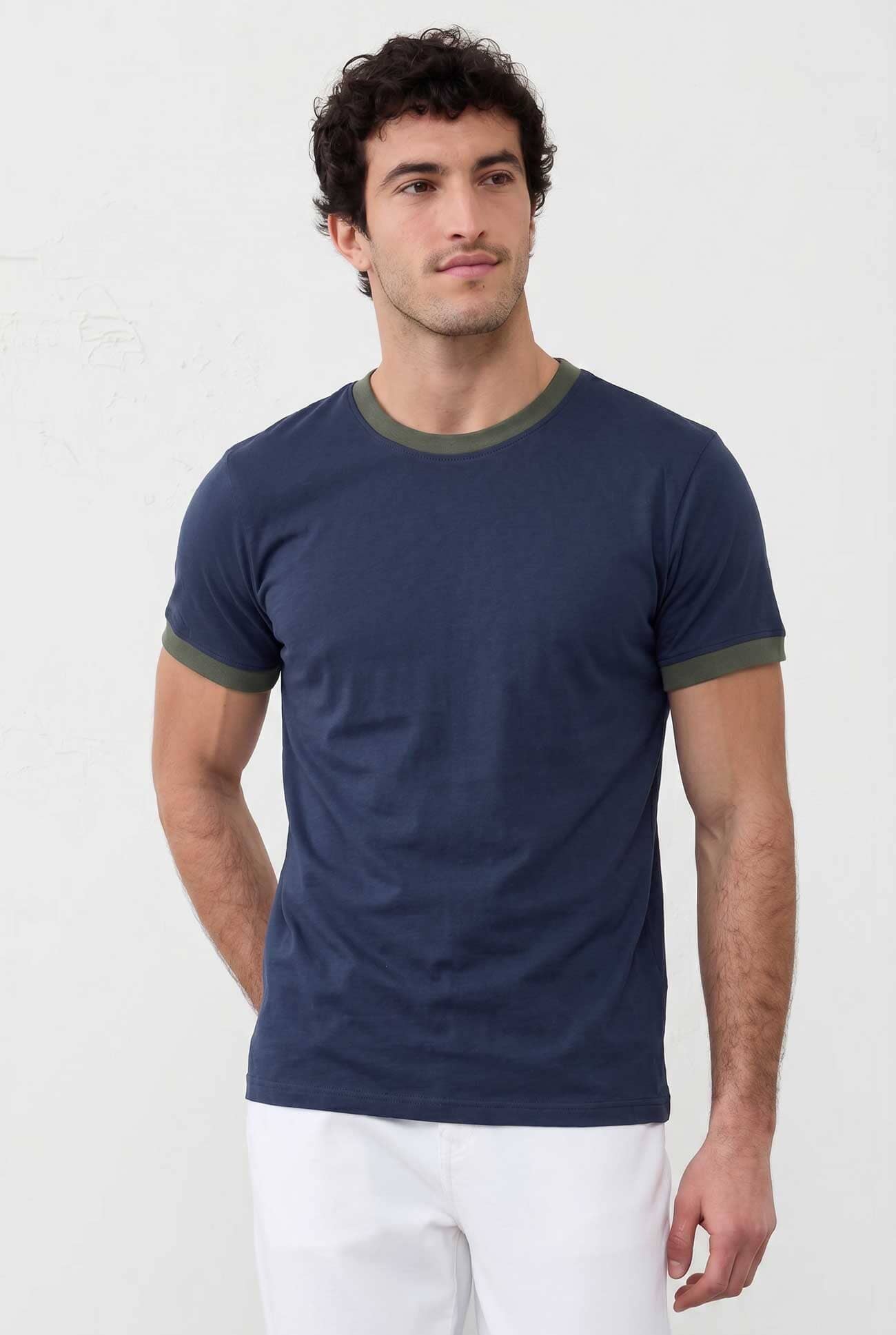 Navy & Olive