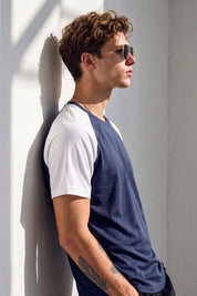 Navy & White