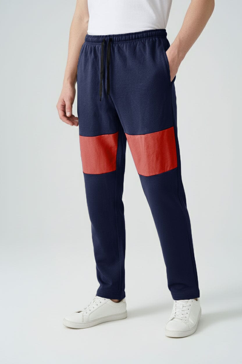 Navy & Red