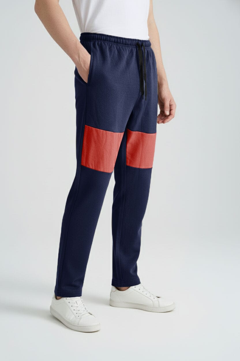 Navy & Red