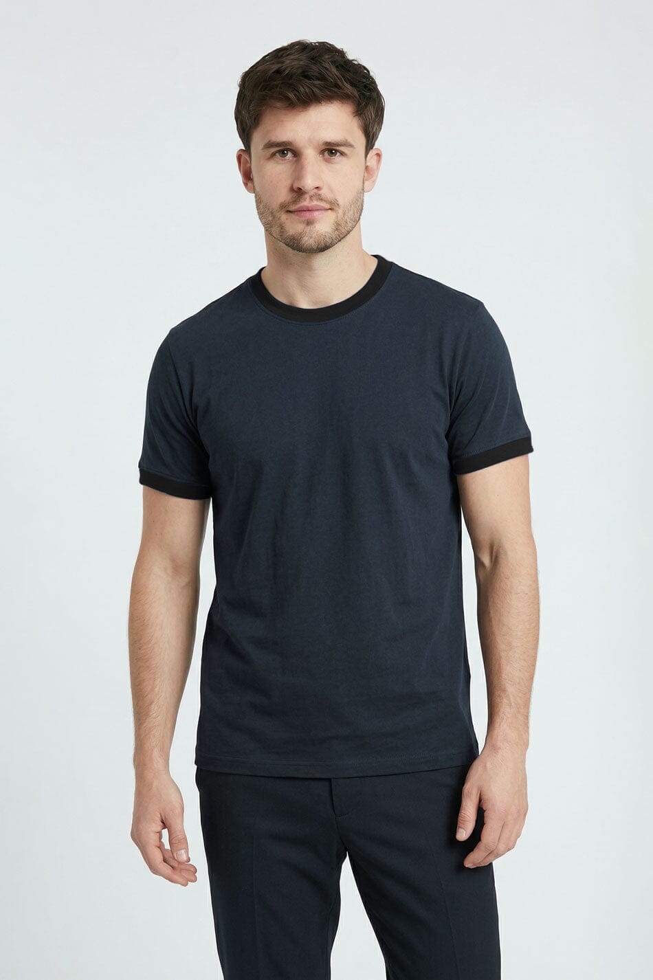 Navy & Black